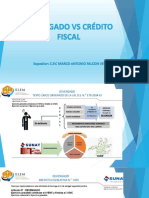 Exposicion Devengado vs Credito Fiscal