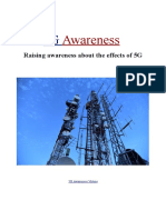 Awareness: Raising Awareness About The Effects of 5G