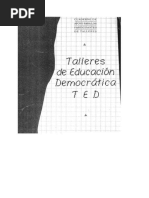 Talleres de Educacion Democratica