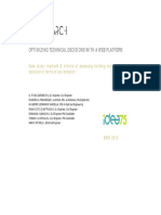 OPTIMIZING TECHNICAL DECISIONS WITH A WEB PLATFORM. Case Study: Methods & Criteria of Assessing Building Materials To Optimize Selection in Terms of Eco-Behavior