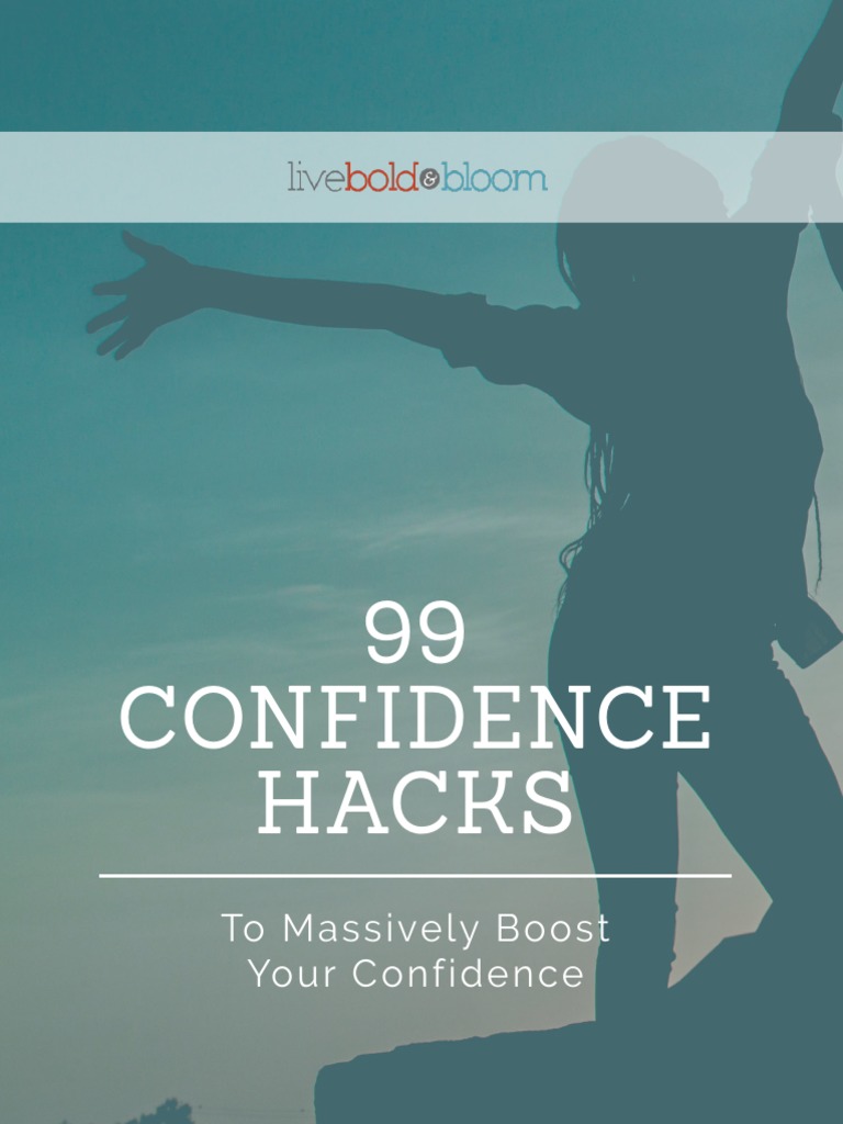 99 Hacks to Boost Your Confidence | PDF | Body Language | Creativity