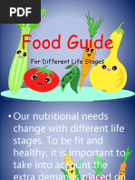 Food Guide: For Different Life Stages