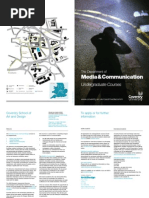 Download Media Photography Journalism Culture Communications and Advertising Degree Courses by Coventry University SN42690036 doc pdf