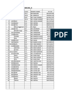 Bus No. 3 Student List