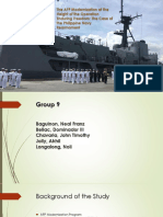 The AFP Modernization at the Height of OEF: The Philippine Navy's Rearmament