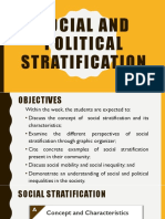 Social and Political Stratification