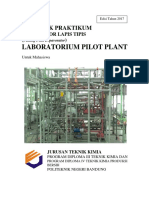 Jobsheet FFE PilotPlant 2017 Versilembang PDF