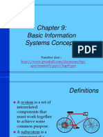 Basic Information Systems Concepts: App/martin3/ppt/chap9