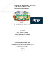 Tablade Evaluacion y Cuadro Compartivo