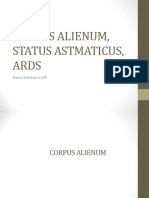 Corpus Alienum, Status Astmaticus, Ards