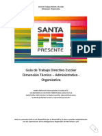 Guía Trabajo Directivo Escolar-M. Organizativo (24!05!19) (11864)