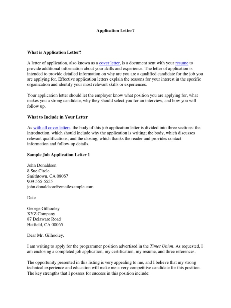 Application Letter Resume Medicine