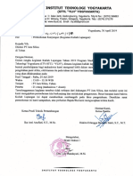 SURAT PENGAJUAN KULIAH KUNJUNGAN LAPANGAN TEKNIK PERTAMBANGAN ITY Ke PT JARA SILICA TUBAN PDF