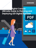The New Digital Canvas: Ultimate Guide To Planning and Deploying LED Digital Signage