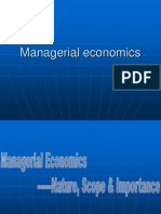  Managerial Economics 