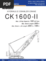 Kobelco CK1600-II - 160T PDF