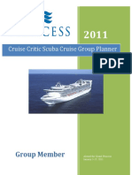 2011 Scuba Cruise Group Planner.final Copy