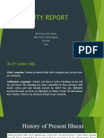 Duty Report: Annisa Ayu Rahmawati Nazza Rizky Ramdhagama Khalidah Ecah