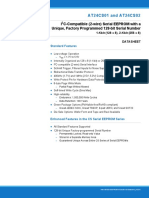 AT24CS01 EEPROM Datasheet