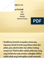 BERAKHIRNYA KONTRAK