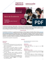 CONVOCATORIA - Excelencia - Olimpiadas - Ciencia - SEP-AMC - 2019 PDF