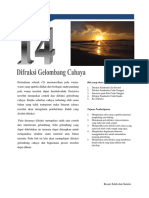 Bab 14 Difraksi Gelombang Cahaya PDF