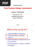 Physical Design Automation