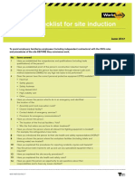 ISBN Sample Site Induction Checklist 2017 06 PDF