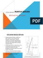 Kriteria Runtuh Batuan: Mekanikabatuan