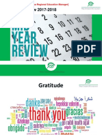 Mid Year Review 2017-2018: (Marriam Musa Regional Education Manager)