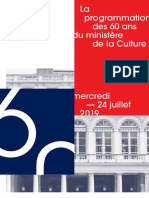 DP 60 Ans Ministère de La Culture