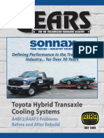 Toyota Hybrid Transaxle Cooling Systems: A4BF2/A4AF3 Problems Before and After Rebuild