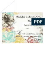 Modul Cemerlang Amanjaya: Bahasa Inggeris