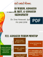 5 - Gangguan waham, psikotik akut dan skizoafektif 2018.pptx