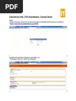 VPN Access Using Tunnel Mode User Manual PDF