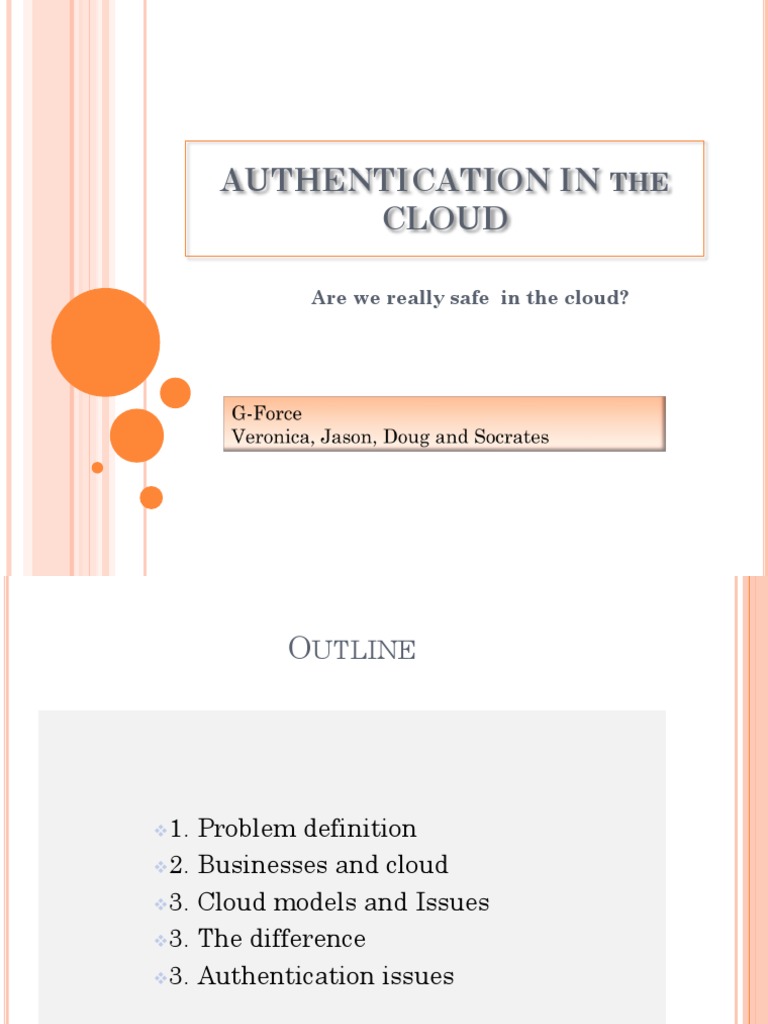 Authentication Cloud p2 | PDF | Platform As A Service | Cloud Computing