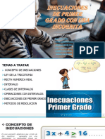 Inecuaciones de Primer Grado