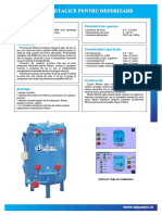 Filtre Automate Metalice Pentru Deferizare Cu BIRM PDF