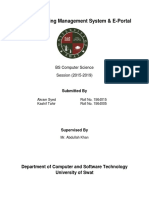 TMA Accounting Management System & E-Portal: Department of Computer and Software Technology University of Swat