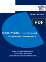 User Manual - Citizens Etribe Validity PDF