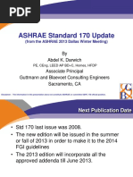 ASHRAE STD 170 - Update PDF