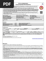 Irctcs E-Ticketing Service Electronic Reservation Slip (Personal User)