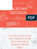 Sales Mix