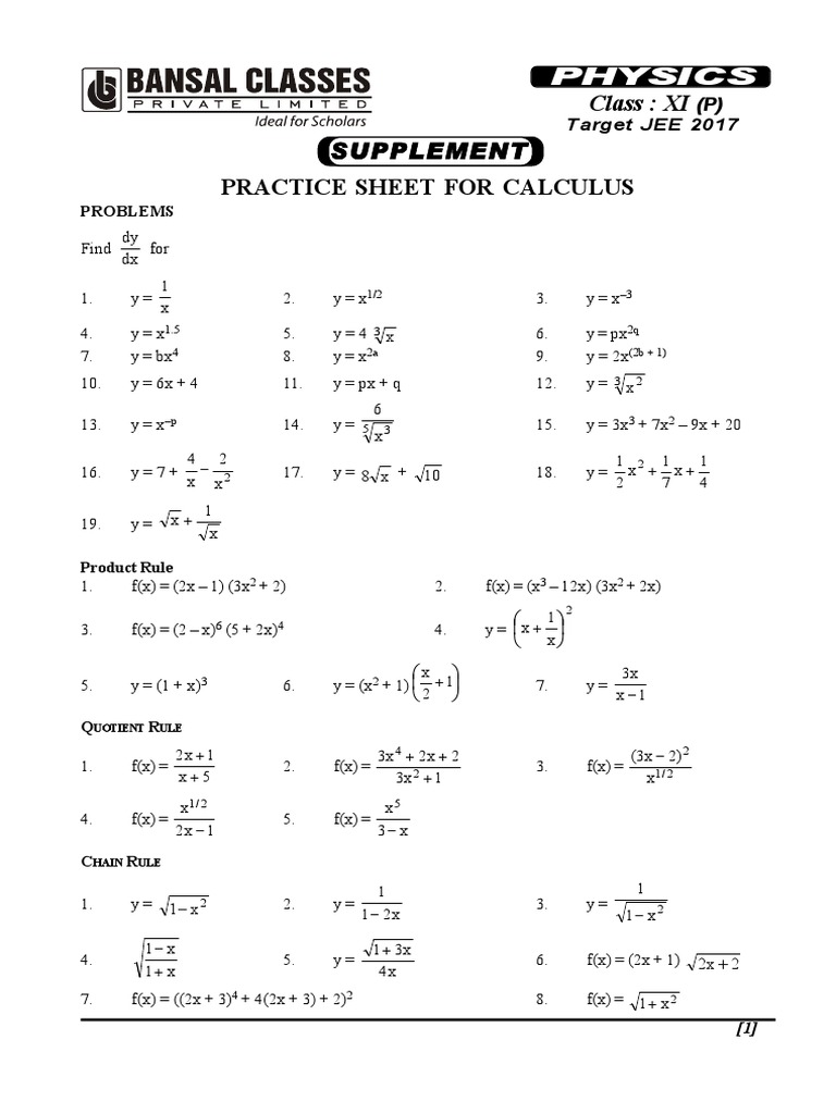 Calculus Supplement WA Eng 11th | PDF | Functions And Mappings | Numbers