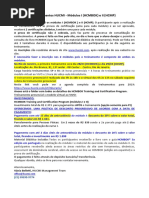 Treinamentos Hucmi - Módulos i (Hcmbok) e II (Hcmp)