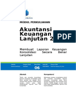 Modul Akuntansi Keuangan Lanjutan II (TM6)