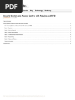 Security System and Access Control With Arduino An PDF