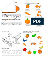 This Is Color: Orange Gold Fish
