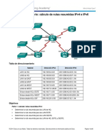 6.4.2.5 Lab - Calculating Summary Routes with IPv4 and IPv6.docx
