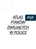 Atlas Ptaków Zimujących W Polsce